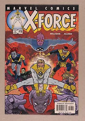 Buy X-Force #116B Allred No Code Variant VF 8.0 2001 • 93.19£