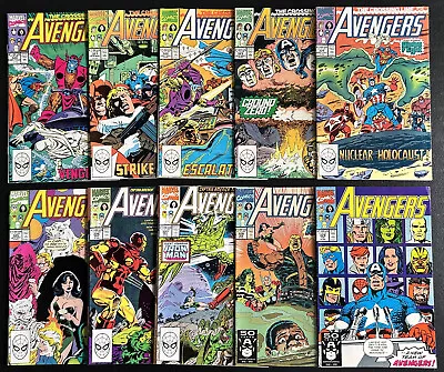 Buy The Avengers #320 321 322 323 324 325 326 327 328 329 Lot (1990 Marvel Comics) • 22.51£