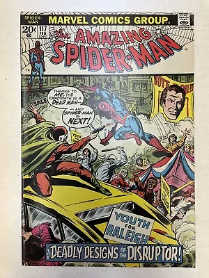 Buy Amazing Spider-Man #117 1st App. Disruptor!  John Romita 1973 Marvel Comics • 23.26£