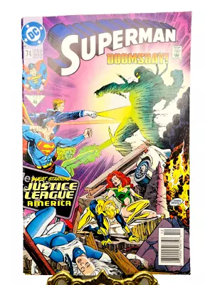 Buy Vintage Action Comics #74 DC Justice League America 1992 Full Color Comic Book • 7.76£