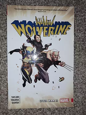 Buy All-New Wolverine Vol 2: Civil War II (Marvel Comics 2016 TPB Trade Paperback) • 3.88£