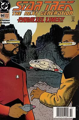 Buy Star Trek: The Next Generation #64 Newsstand Cover (1989-1996) DC Comics • 5.93£