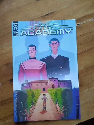 Buy STAR TREK: PICARD'S ACADEMY (2023) #2 - Cover A - New Bagged • 4.99£