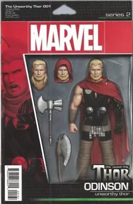 Buy Unworthy Thor #1 Action Figure Variant (2016) Vf/nm Marvel • 3.95£