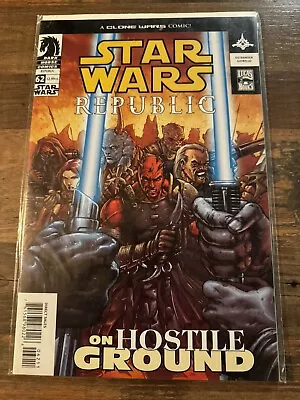 Buy Star Wars Republic #62 NM * On Hostile Ground Clone Wars Darth Maul *Dark Horse  • 10.89£