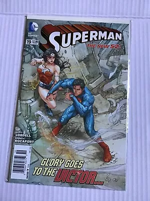 Buy Superman # 19 Newsstand Variant Edition New 52 Dc Comics • 14.95£