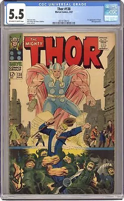 Buy Thor #138 CGC 5.5 1967 4014158010 • 81.54£