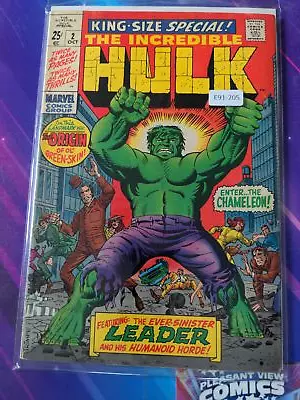 Buy Incredible Hulk Annual #2 Vol. 1 7.0 Marvel Special Book E91-205 • 41.93£