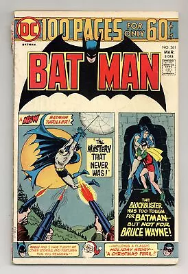 Buy Batman #261 GD 2.0 1975 • 13.59£