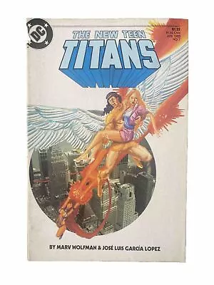 Buy The New Teen Titans #7 DC Comic Marv Wolfman George Pérez VF/NM • 3.75£