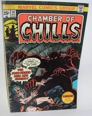 Buy Marvel Comics Chamber Of Chills Vol. 1 No. 19 November 1975 • 11.25£