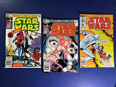 Buy STAR WARS # 73 75 86 (1983) Newsstand VF To VF+ (8.0-8.5) • 13.98£