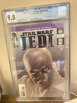 Buy STAR WARS JEDI MACE WINDU. CGC 9.8. 1st Asajj Ventress Appearance. Dark Horse🔥 • 210.07£