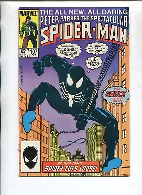 Buy Spectacular Spider-man 107 Fine- Wpgs V1 Marvel 1985! 1st Sin-eater! Nice!!!!!!! • 3.88£