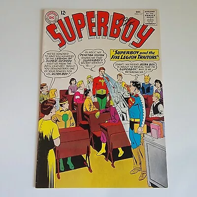 Buy Superboy #117 DC Comics 1964 Superboy And The Five Legion Traitors +Krypto Story • 16.31£