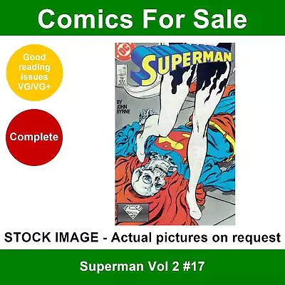 Buy DC Superman Vol 2 #17 Comic - VG/VG+ 01 May 1988 • 2.49£