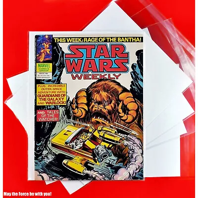 Buy Star Wars Weekly # 74     1 Marvel Comic Bag And Board 25 7 79 UK 1979 (Lot 2658 • 7£