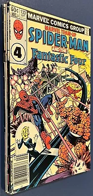 Buy Marvel Team-Up #133, 134, 135, 137, 138, 145 Marvel Comics 1983-84 Spider-Man • 9.32£
