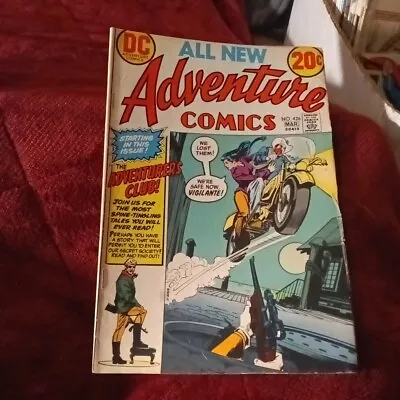 Buy ADVENTURE Comics #426 DC Comics 1973 1st Adventurer's CLUB! Vigilante Appearance • 12.13£