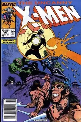 Buy Uncanny X-Men (1963) # 249 Newsstand (7.0-FVF) 1st Whiteout 1989 • 7.65£