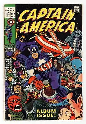 Buy Captain America #112 GD/VG 3.0 1969 • 20.19£