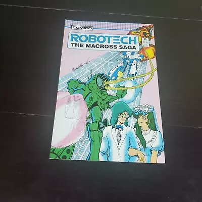 Buy 1988 Robotech The Macross Saga #25 Comico Comic Book  Mike Leeke Mike Chen • 11.65£