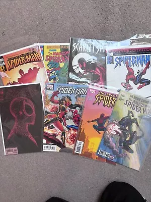 Buy 8x Spiderman Marvel Comics Bundle Amazing 798,889 55 Knights 2,14 Marvel Bundle • 10£