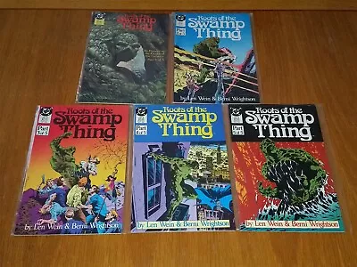 Buy Swamp Thing Roots Of #1-5 Dc Comics 1986 Set (5) • 27.69£