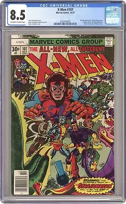 Buy Uncanny X-Men #107 CGC 8.5 1977 4338594002 1st Full App. Starjammers • 174.74£