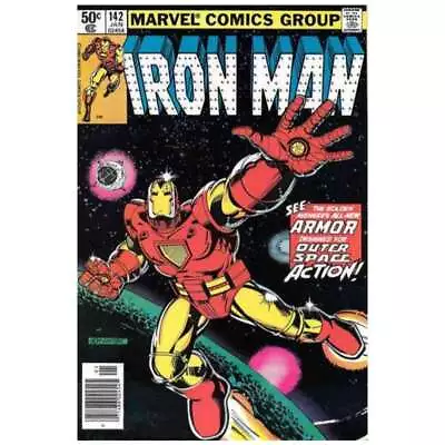 Buy Iron Man #142 Newsstand  - 1968 Series Marvel Comics VF Minus [q • 7.79£