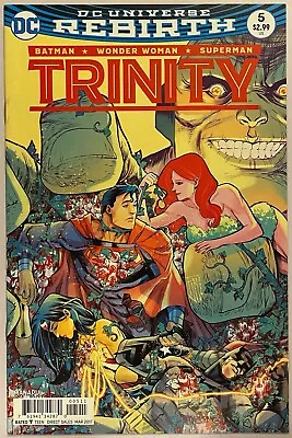 Buy Trinity #5 - Rebirth - Cover A - First Print - Dc Comics 2017 • 3.49£