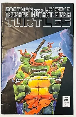 Buy TEENAGE MUTANT NINJA TURTLES #16- 1st Print- MIRAGE STUDIOS 1988 VF- • 7.77£