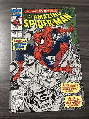 Buy Amazing Spiderman #350 (08/91, Marvel) Spiderman Vs Dr. Doom! • 3.84£