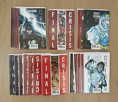 Buy Final Crisis 1-7 NM- Huge Set Legion Rogues COMPLETE Lot Morrison DC Comics • 38.79£