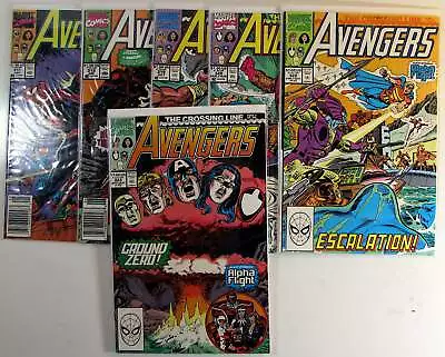 Buy Avengers Lot Of 6 #317, 318, 319, 320, 322, 323 Marvel (1990) 1st Series Comics • 33.54£