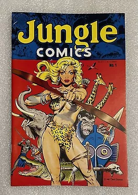 Buy Jungle Comics #1 VF+ Dave Stevens Cover Blackthorne Comic 1988 • 69.89£