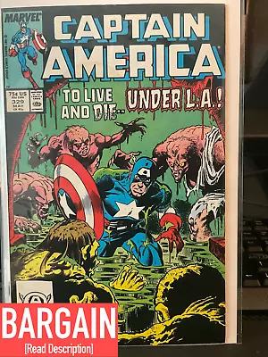 Buy | BARGAIN BOOKS | Captain America #329 ($4 Min Purchase) • 1.16£