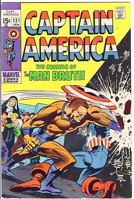 Buy Captain America 121 FN/VF Bronze Age Marvel Comics *SA • 13.97£