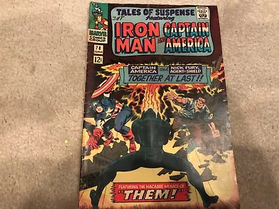 Buy Tales Of Suspense, Marvel Comics, Vol. 1  #78 VG/F • 40.38£