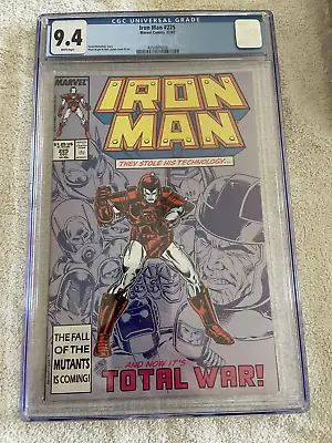 Buy IRON MAN #225 - CGC 9.4 - White Pages • 69.89£