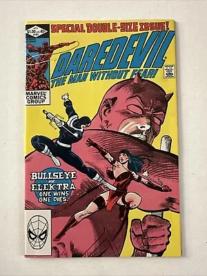 Buy DAREDEVIL # 181 1982 Marvel (VOL.1 1964)FRANK MILLER DEATH OF ELEKTRA VFN/NM 9.0 • 17.95£