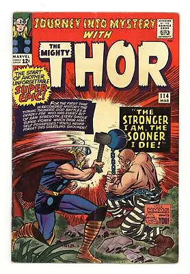 Buy Thor Journey Into Mystery #114 VG- 3.5 1965 1st App. Absorbing Man • 81.54£