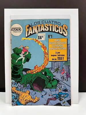Buy Cuatro Fantasticos #1 (Fantastic Four #1) 1st App FF Novedades Mexico INVEST VG • 349.47£