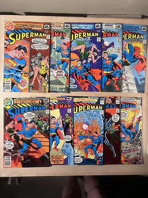 Buy SUPERMAN ( 1979 DC Comics ) #331 332 333 334 335 336 337 338 339 340- High Grade • 37.28£