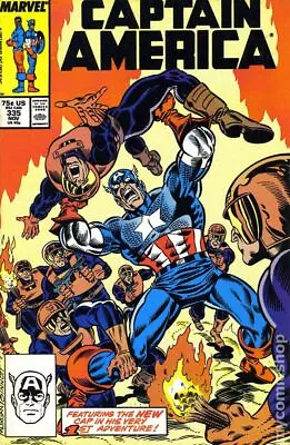 Buy Captain America #335 FN 6.0 1987 Stock Image • 6.21£