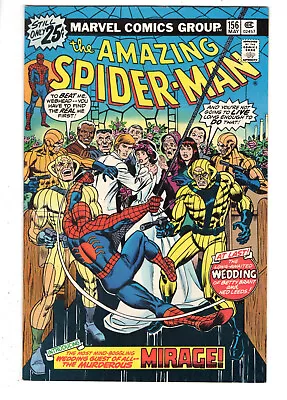 Buy Amazing Spider-man #156 (1976) - Grade 9.0 - 1st Appearance Of The Mirage! • 62.13£