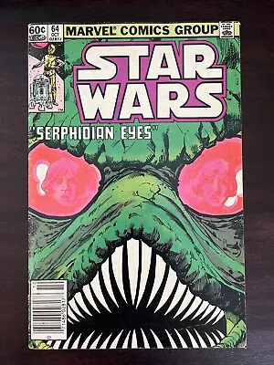 Buy Star Wars #64 Marvel 1982 1st Elgih, King S'Shah & Cinda Tarheel, Death Berl! FN • 10.09£