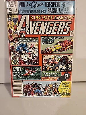 Buy Avengers Annual #10 1st Appearance Of Rogue NEWSTAND! • 77.80£