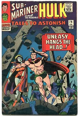 Buy Tales To Astonish--#76--1966--COMIC BOOK--Marvel--FN+ • 29.90£