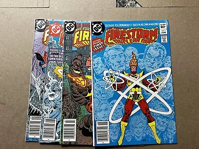 Buy The Fury Of Firestorm The Nuclear Man 1 2 3 4 DC 1982 Newsstand High Grade • 10.25£